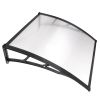 100x100 5mm PC Hollow Sheet Awning