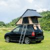 Trustmade Triangle Aluminium Black Hard Shell Beige Rooftop Tent Scout MAX Series