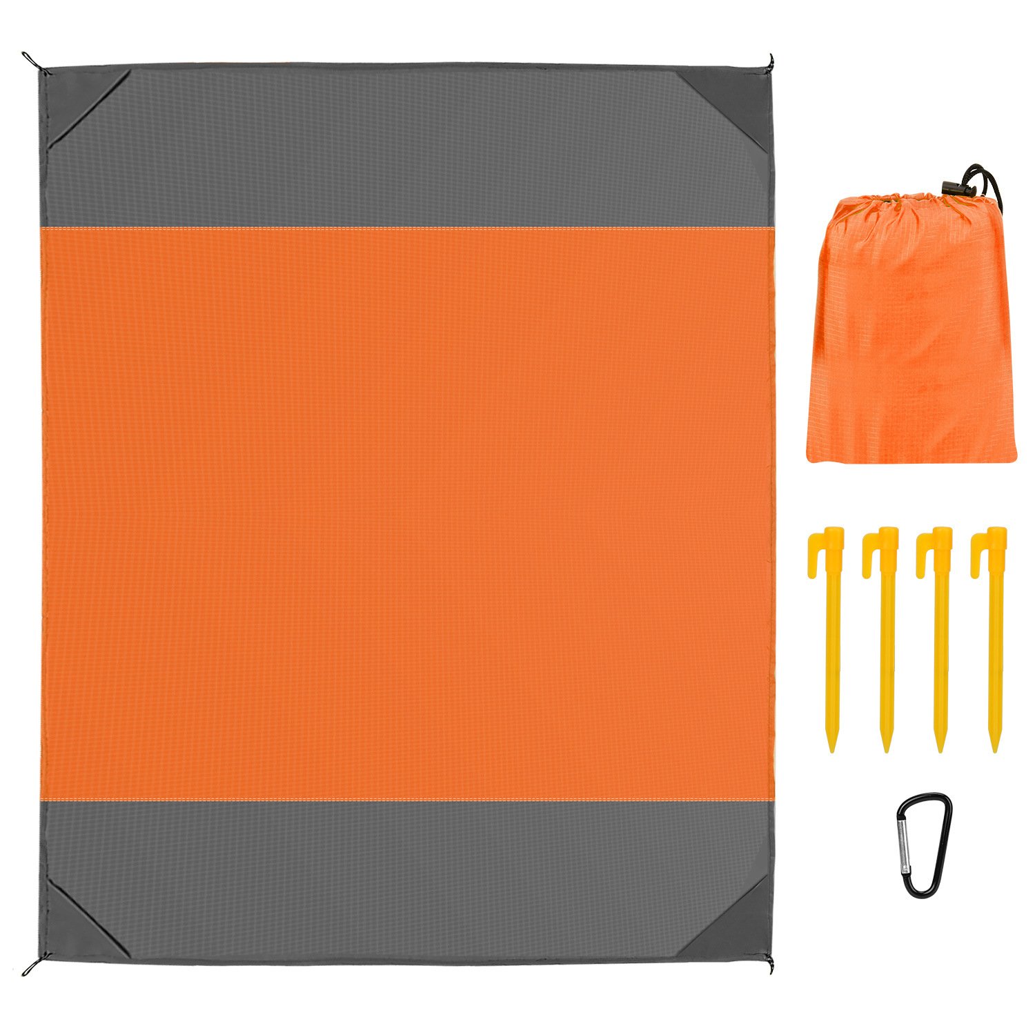 108x96.46in Sand Proof Picnic Blanket Water Resistant Foldable Camping Beach Mat 108x96.46in Sand Proof Picnic Blanket Water Resistant Foldable Camping Beach Mat