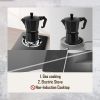 Electric Aluminum Stovetop Espresso Maker Espresso Cup Maker Italian Espresso