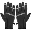 1Pair Winter Gloves Touchscreen Thermal Windproof Fleece Lined Gloves