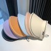 Women Summer Wide Large Brim Beach Hat Adjustable Visor UV Protection Top Empty Sports Tennis Golf Running Sunscreen Cap